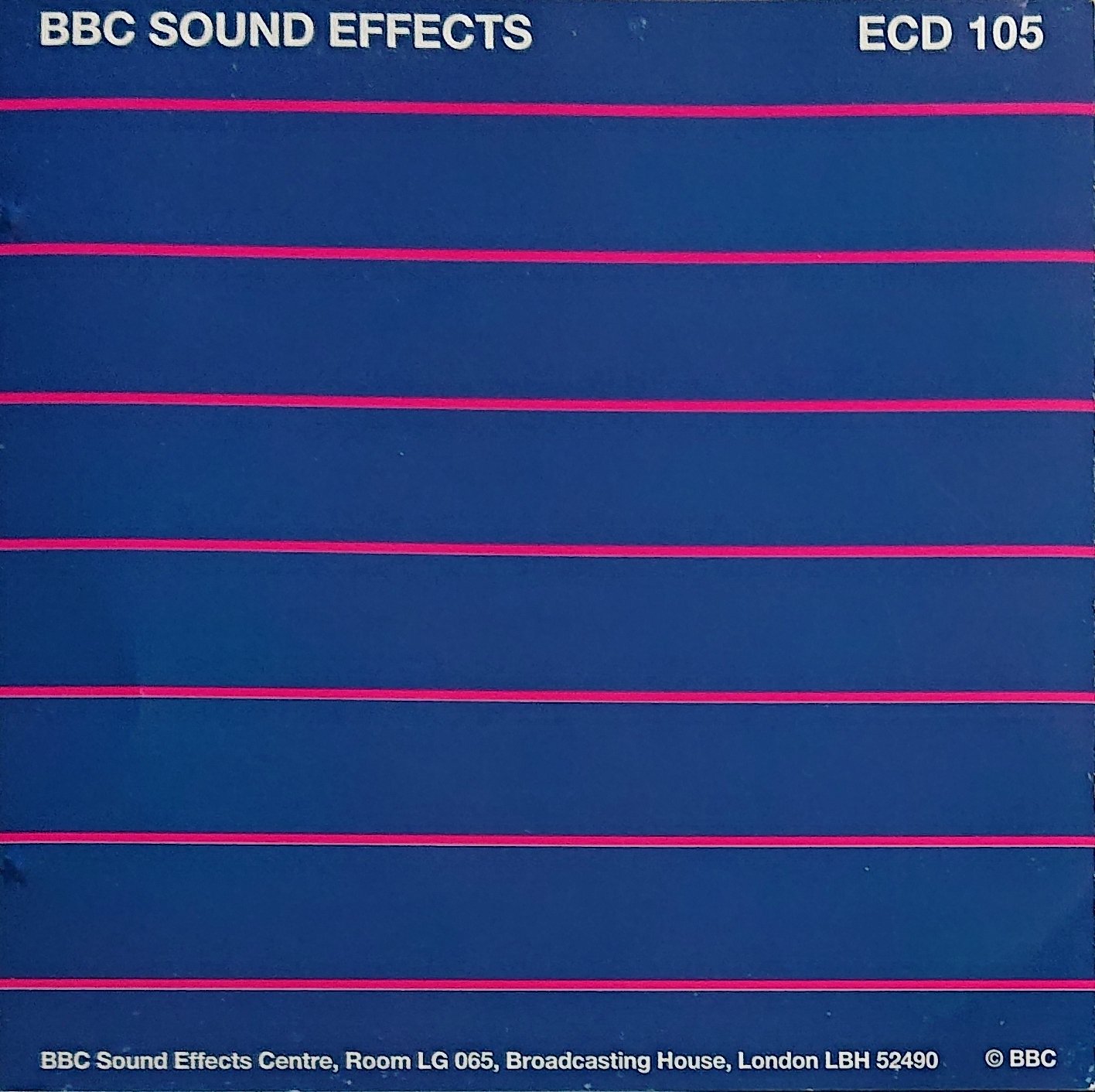 Middle of cover of ECD 105